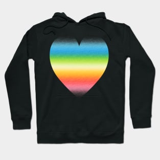 Gradient Queer Pride Heart Hoodie